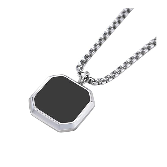 TRENDBREEZE Men Pendant Chain (Design : Octa Pendant)