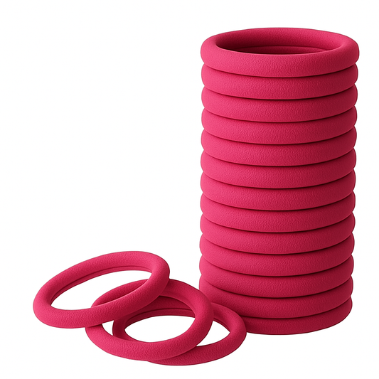 TRENDBREEZE Women Hair Bands (Color: Magenta, Qty: 20 Pieces)