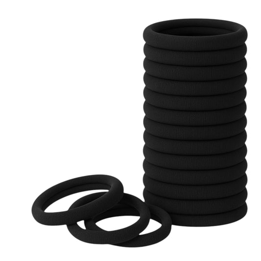 TRENDBREEZE Women Hair Bands (Color: Black, Qty: 20 Pieces)